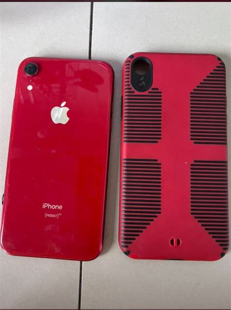 Iphone XR 64gb Red With Case 140000 - Technology Market - Nigeria