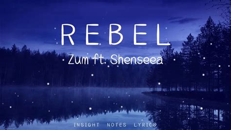 Rebel Zum Ft Shenseea Lyrics Titktok Song Youtube