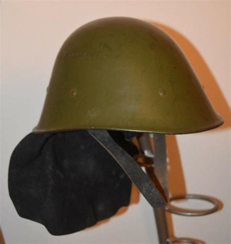 Original Vintage Dutch Indonesian M Knil Helmet Milsco