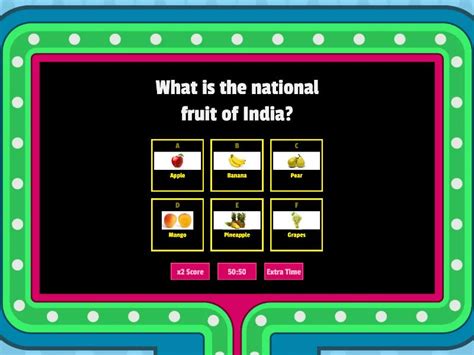 National symbols - Gameshow quiz