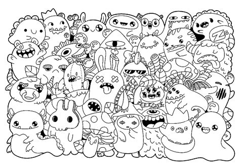 Coloriage Monstre Coloriages Sur Wonder Day The Best Porn Website