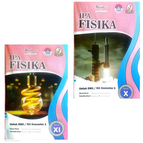 Jual BUKU LKS SMA MA IPA FISIKA KELAS 10 11 KURIKULUM MERDEKA SEMESTER