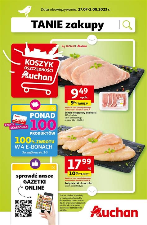 Gazetka Promocyjna I Reklamowa Auchan Gazetka Auchan Od