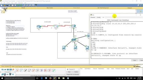 Configure Dhcp Relay Agent On Cisco Router Youtube