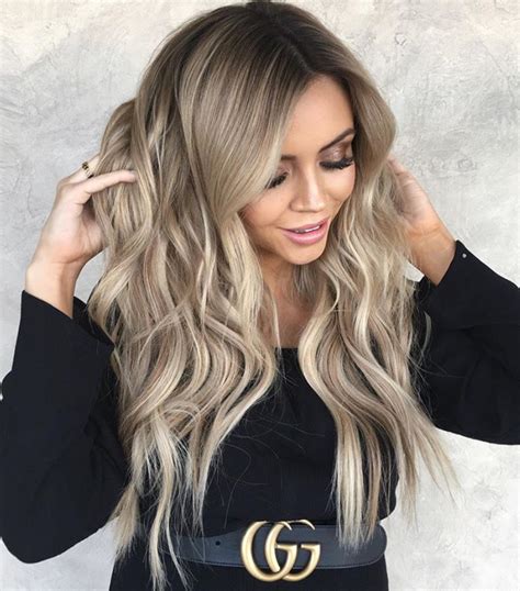 Hottest Blonde Balayage Highlights With Layers For Long Hair Design Ideas Page Of