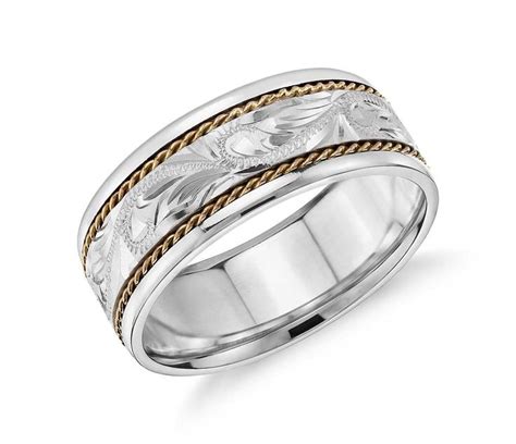 Western Style Mens Wedding Rings Tabatha Stamps