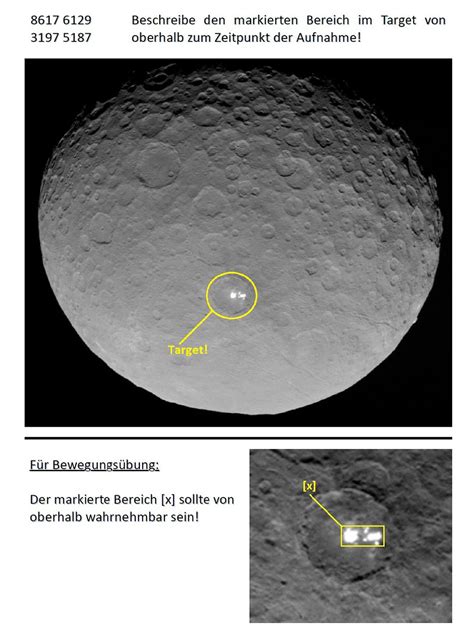 Zwergplanet Ceres weiße Flecken