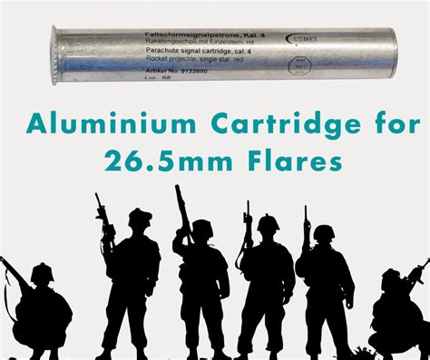 Aluminium Cartridge For 26.5mm Flares