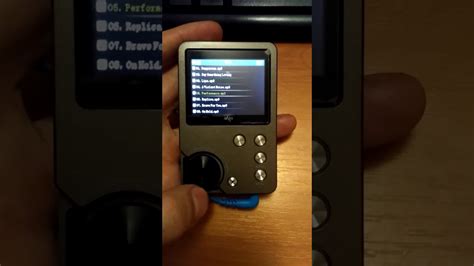 Aigo MP3-105 problems with the controls - YouTube
