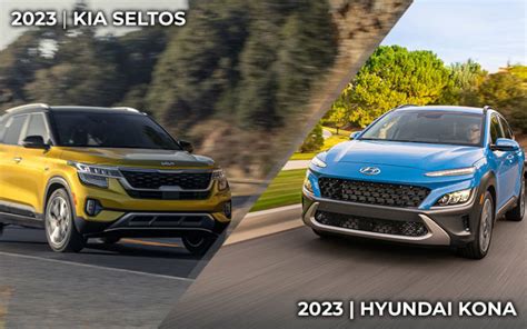 2023 Kia Seltos Vs Hyundai Kona ®