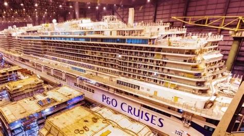 P O Cruises Gives Sneak Peek Of Largest Cruise Ship Ever Built For