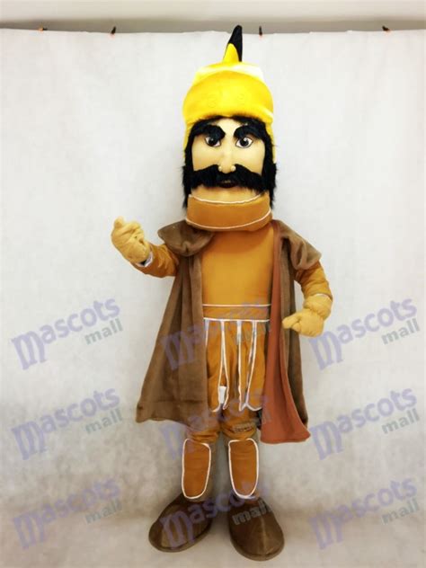 Trojan Warrior Mascot Costume With A Cloak