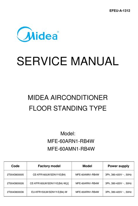 Midea Air Conditioner Wiring Diagram