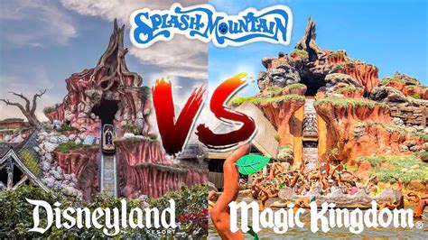 Splash Mountain Disneyland Vs Walt Disney World Which Is Better