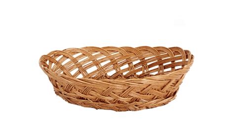 Cesta Mimbre Panera Calada Oval