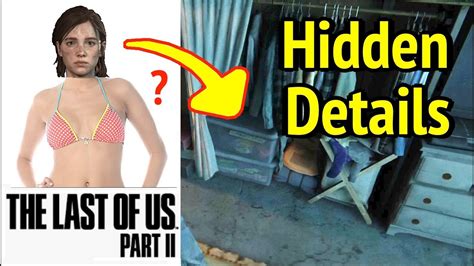 48 Hidden Details In The Last Of Us 2 And Easter Eggs Tlou2 Youtube