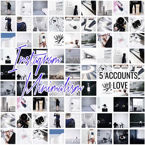 Minimalism On Instagram 5 Accounts To Follow Blue Is In Fashion This