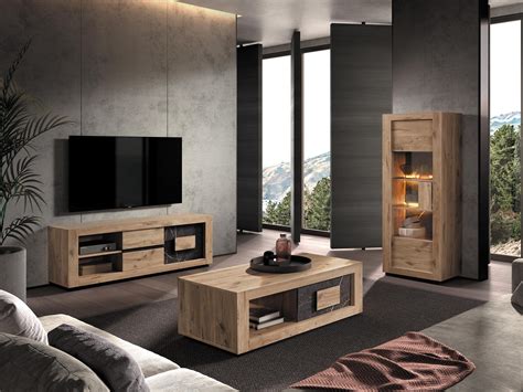 Dressoir Sachouri Deuren Canyon Eik Marmer