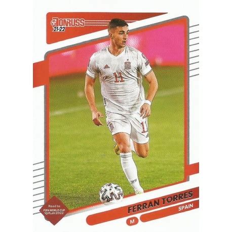 Oferta Cromos Ferran Torres Base Spain Panini Donruss Soccer