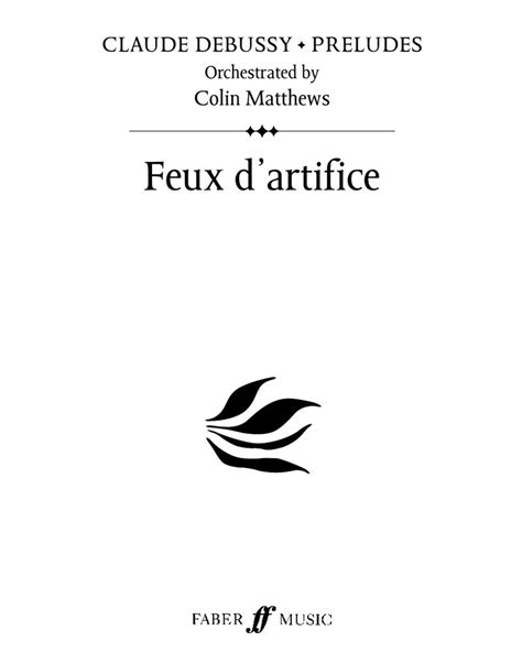 Feux D Artifice Sheet Music By Claude Debussy Nkoda Free Days Trial