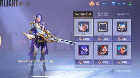 Lesley Annual Starlight Skin Hawk Eyed Sniper Is Finally Here