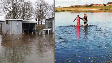 Danmark under vand Se midt og vestjydernes billeder af vores våde