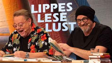 Lippes Leselust Staffel Folge J Rgen Von Der Lippe Und Torsten