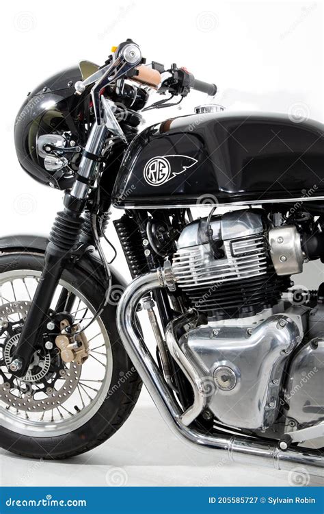 Royal Enfield 650 Interceptor Continental Gt Cafe Racer Black Vintage