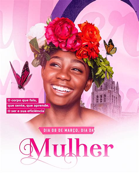 Dia Da Mulher I Social Medial Pack Designer Behance