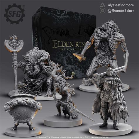 ELDEN RING The Board Game Project - Miniatures - ZBrushCentral