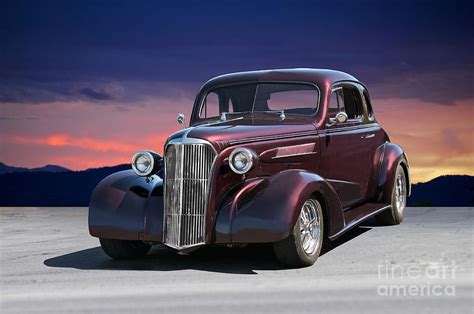 1937 Chevy Black Cherry Coupe Photograph By Dave Koontz Pixels