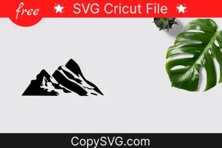 Mountain Svg Free Cut File For Cricut Updated