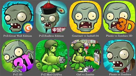 Plants Vs Zombies 3D PvZ Endless Edition PvZ Great Wall Edition