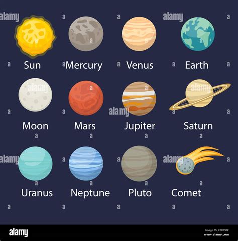 Mercurio Planeta Imágenes Vectoriales De Stock Alamy