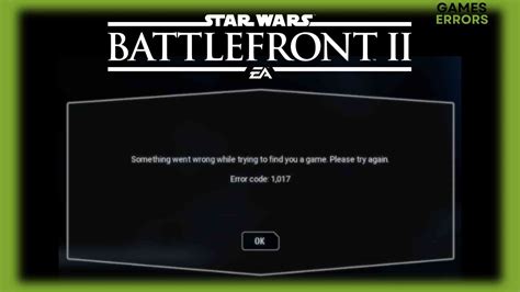 Star Wars Battlefront 2 Error 1017 What Is And How To Fix