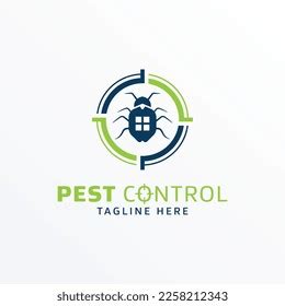 Pest Control Logo Vector Illustration Stock Vector (Royalty Free ...