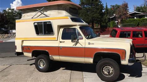 1976 K5 Blazer Cheyenne Chalet Pop Top Camper For Sale In Reno Nv