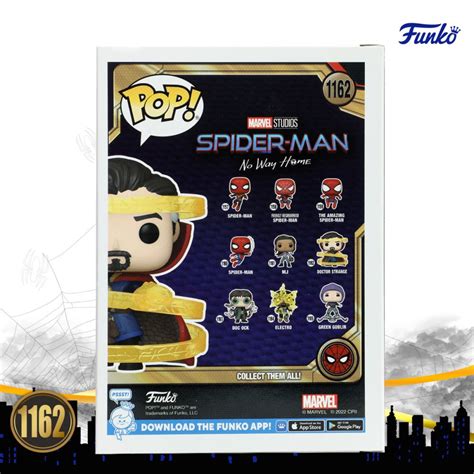 Funko Pop Marvel Spiderman No Way Home Dr Strange Con Hechizo