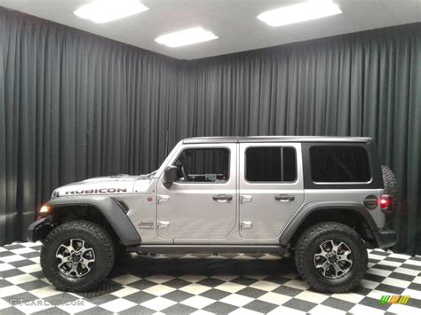 2019 Billet Silver Metallic Jeep Wrangler Unlimited Rubicon 4x4