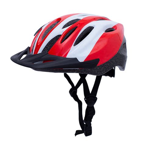 YouthAdult bike helmet with visor, 19 vents, adjustable dial fit ...