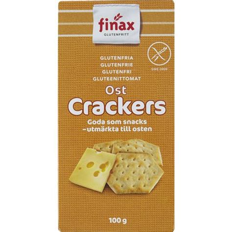 Cheese Crackers 100 G Ditt Svenska Skafferi