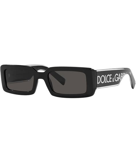 Dolce And Gabbana Womens Dg6187 53mm Rectangle Sunglasses Dillards