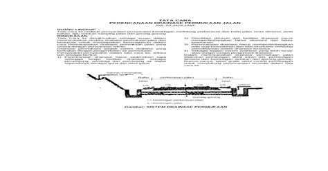 Pdf Tata Cara Perencanaan Drainase Permukaan Nspmsni