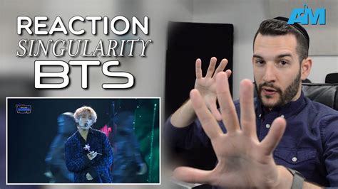 VOCAL COACH Reacts To BTS Singing SINGULARITY YouTube