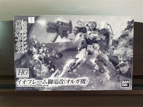 P Bandai Orga S Io Frame Shiden Custom Hg Gundam Hobbies