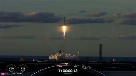 SpaceX rocket launches 11 satellites, including one for South Korea, on ...