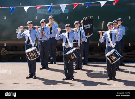 2433 Ramsgate And Manston Squadron Raf Air Cadets Band Hi Res Stock