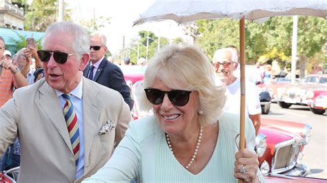 The Duchess Of Cornwall Teams Her Nude High Heels With A Very Surprising Clutch Bag HELLO