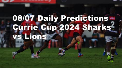 Rugby predictions Sharks vs Lions