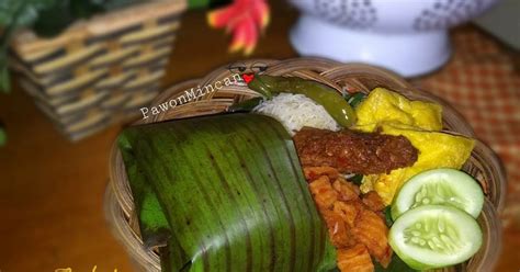 18 Resep Cara Membuat Nasi Timbel Enak Dan Sederhana Cookpad